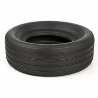 2-Pack 11Lx15 Farm Implement Tubeless Tires 12-Ply Rated Heavy-Duty I-1 Ribbed Equipment Replacement