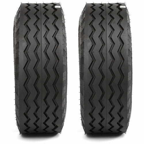 2-Pack 11Lx16 Farm Implement Tubeless Heavy Duty Agricultural Equipment Tires 12-Ply Rated