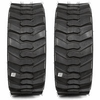 2-Pack 12x16.5 SKS Skid Steer Tires 12-Ply Rated Industrial Construction Replacement Tires