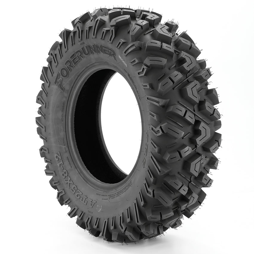 2-Pack 25x8-12 ATV/UTV All-Terrain Tires 6-Ply Rated