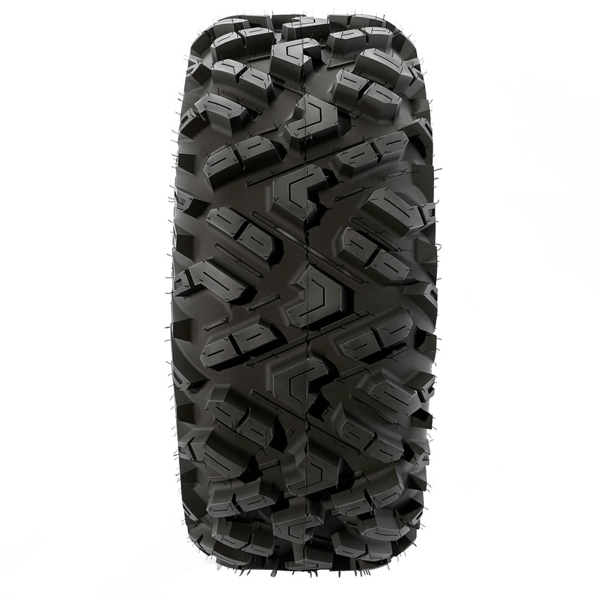25x8-12 & 25x10-12 ATV/UTV All-Terrain Tires 6-Ply Rated Staggered Front & Rear Off-Road Tire Set