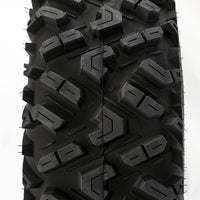 25x8-12 & 25x10-12 ATV/UTV All-Terrain Tires 6-Ply Rated Staggered Front & Rear Off-Road Tire Set