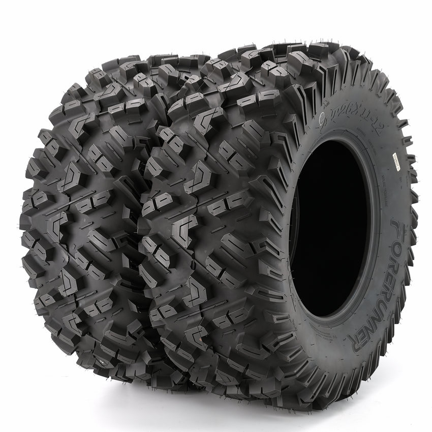 2-Pack 26x11-12 ATV/UTV All-Terrain Tires 6-Ply Rated