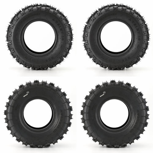21x7-10 & 22x11-10 ATV/UTV Axle-Matched Front & Rear Off-Road Tire 6-Ply Rated