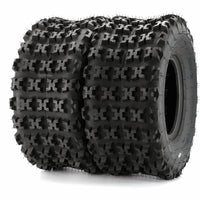 21x7-10 & 22x11-10 ATV/UTV Axle-Matched Front & Rear Off-Road Tire 6-Ply Rated