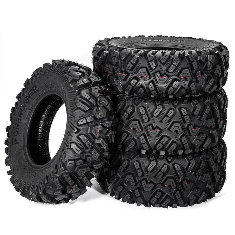25x8-12 25x10-12 ATV / UTV All-Terrain Tires 6PR 2Pcs / 4Pcs