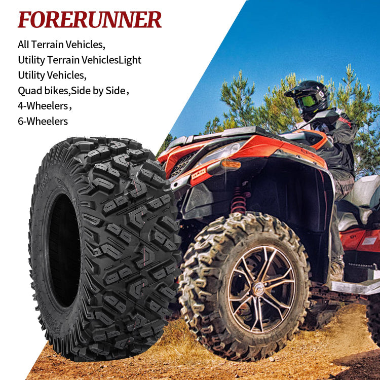 25x8-12 25x10-12 ATV / UTV All-Terrain Tires 6PR 2Pcs / 4Pcs