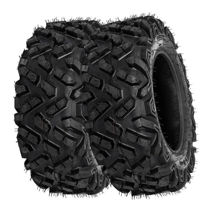 26x9-14 & 26x11-14 ATLAS All-Terrain 6-Ply ATV/UTV Tires Loose Dirt Mud Uneven Trails
