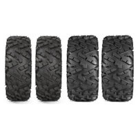 27x9-12 & 27x11-12 All-Terrain ATV/UTV Tires 6-Ply Rated Axle-Matched Front & Rear Off-Road Tire Set