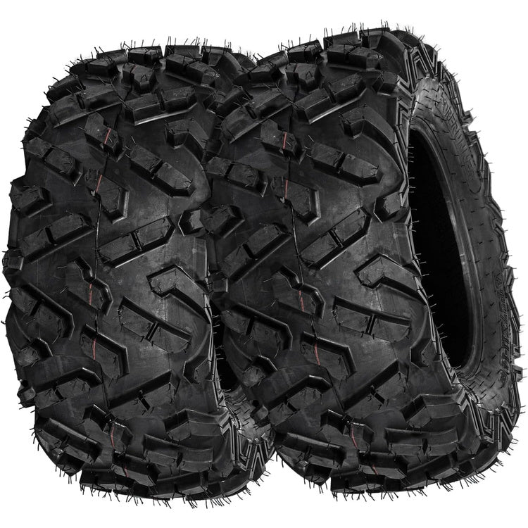 27x9-14 & 27x11-14 ATLAS 6-Ply All-Terrain ATV/UTV Tires Hard-Pack Soft Terrain & Sand