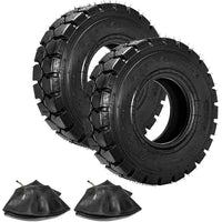 2pcs 6.5-10 QH201 12Ply Forklift Tires Industrial Tire with Inner Tube