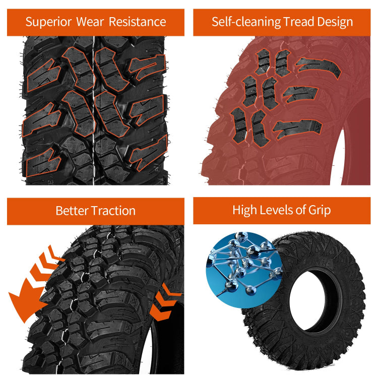 32X10-14 ATV / UTV All-Terrain Tires 8PR 2Pcs / 4Pcs