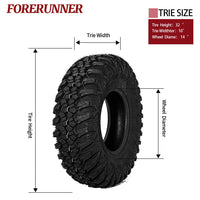 32X10-14 ATV / UTV All-Terrain Tires 8PR 2Pcs / 4Pcs