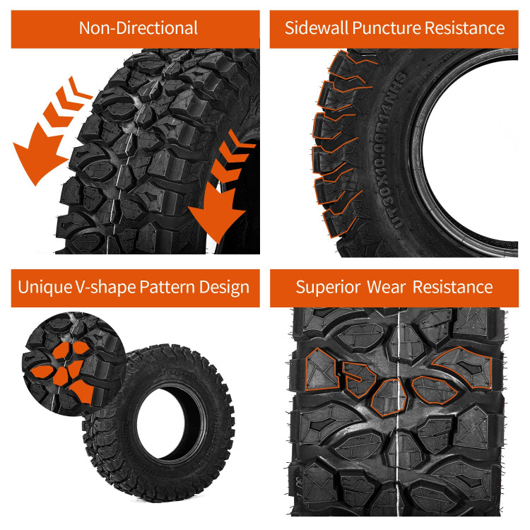 32X10-14 UTV All-Terrain Tires 10PR 2Pcs / 4Pcs